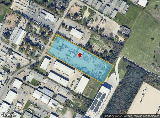 9513 Brown Ln, Austin, TX Parcel Map