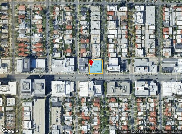 9001 Wilshire Blvd, Beverly Hills, CA Parcel Map