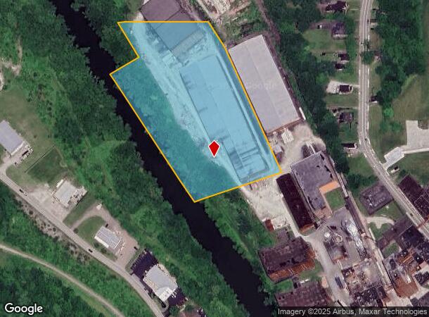 205 Brown St, Greendale, IN Parcel Map