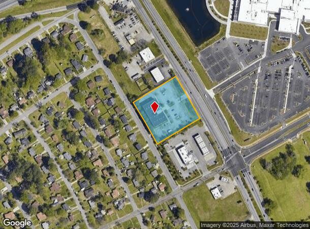  3615 Victory Blvd, Portsmouth, VA Parcel Map