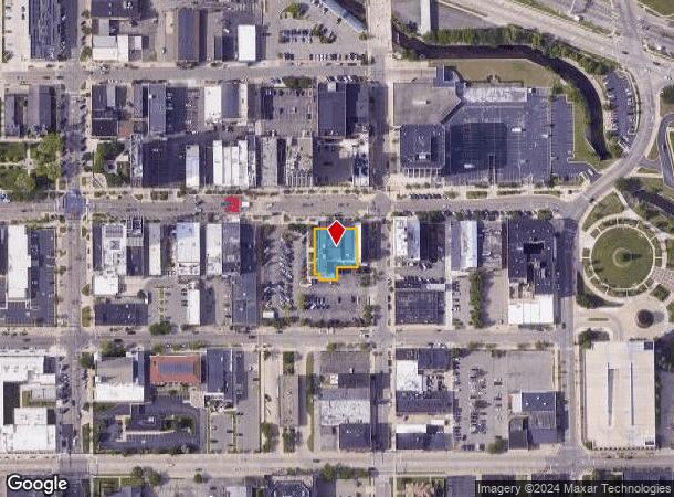  113 W Michigan Ave, Jackson, MI Parcel Map