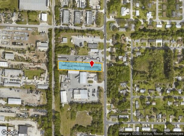  3313 Oleander Ave, Fort Pierce, FL Parcel Map