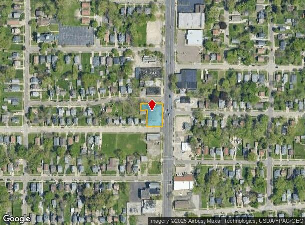 750 S Arlington St, Akron, OH Parcel Map