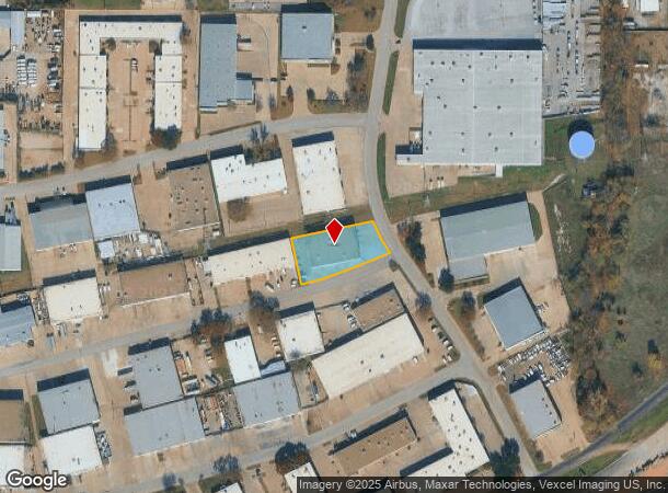 7451 Tower St, Richland Hills, TX Parcel Map
