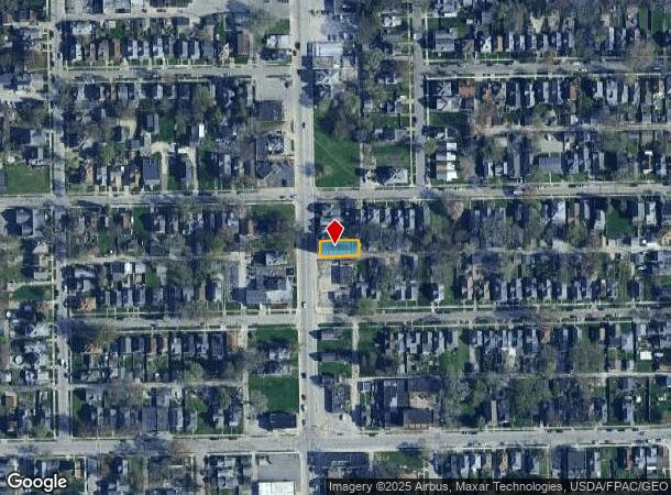  513 E Broadway St, Toledo, OH Parcel Map