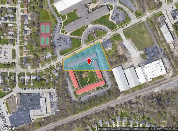 251 W Walnut Ave, Painesville, OH Parcel Map