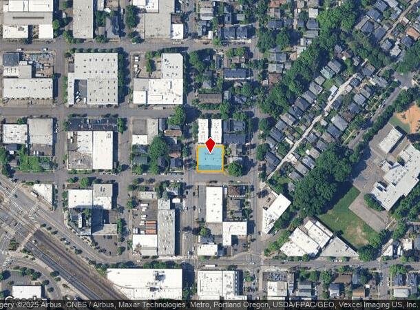 1115 Se Caruthers St, Portland, OR Parcel Map