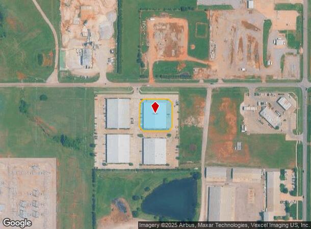 7300 Nw 164Th St, Edmond, OK Parcel Map