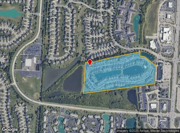  4700 Lakes Edge, West Chester, OH Parcel Map