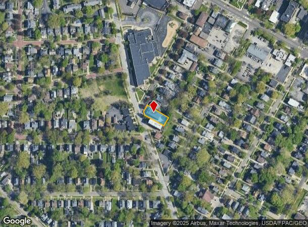  73 S Highland Ave, Akron, OH Parcel Map