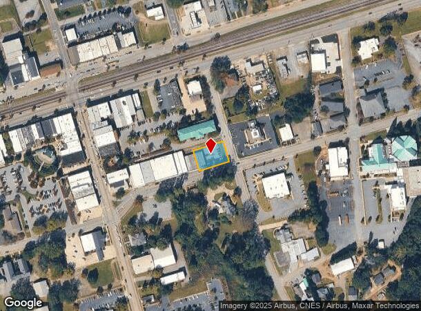  129 E 1St Ave, Easley, SC Parcel Map