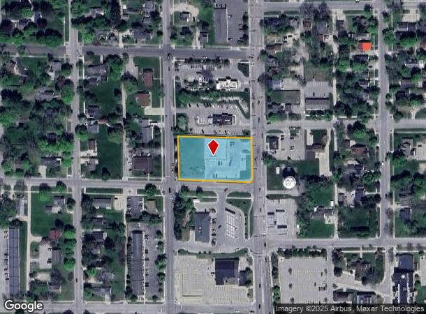  630 S State St, Big Rapids, MI Parcel Map