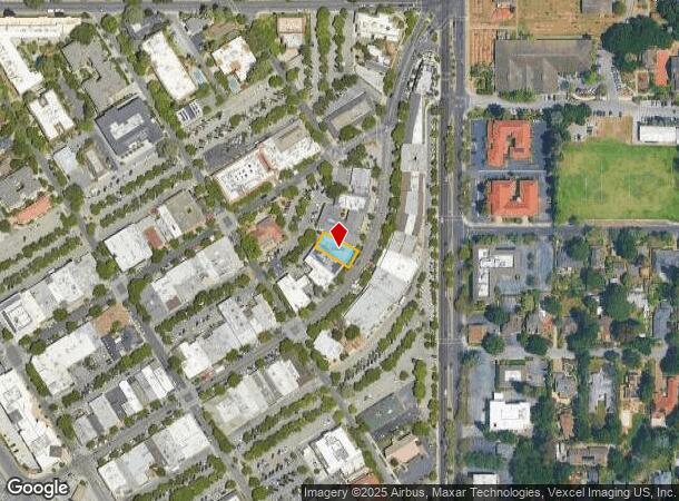  160 Main St, Los Altos, CA Parcel Map