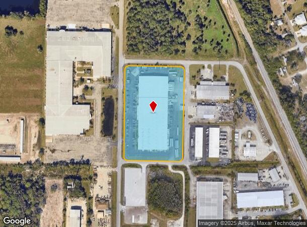  2730 Kirby Cir Ne, Palm Bay, FL Parcel Map