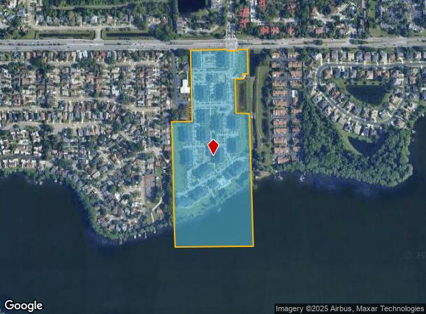  1124 Shoreview Cir, Casselberry, FL Parcel Map