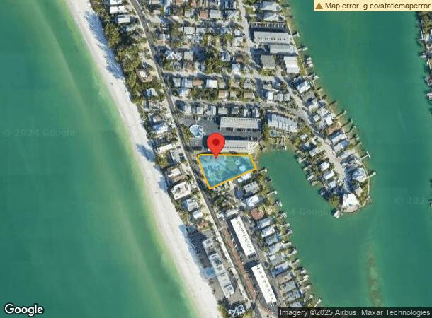  8541 W Gulf Blvd, Treasure Island, FL Parcel Map