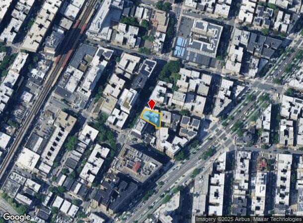  1764 Walton Ave, Bronx, NY Parcel Map