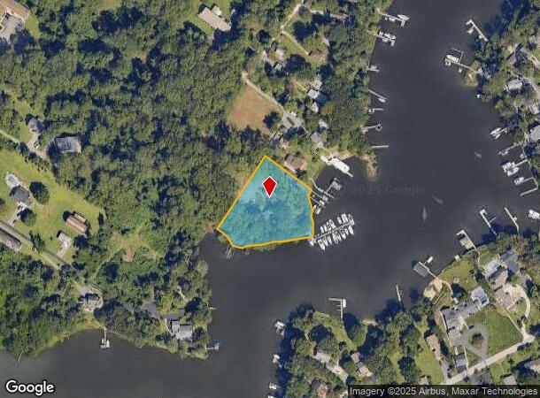 58 Leeland Rd, Edgewater, MD Parcel Map