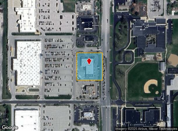  906 N Morton St, Franklin, IN Parcel Map