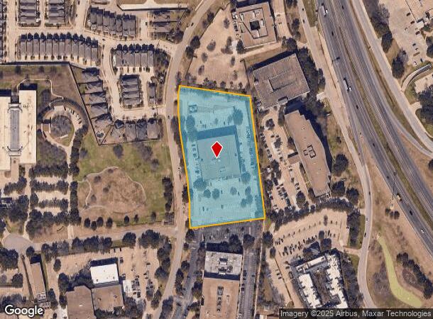  4600 Fuller Dr, Irving, TX Parcel Map