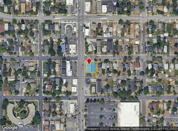  1720 N Hamilton St, Spokane, WA Parcel Map
