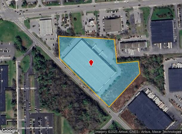 1560 Military Tpke, Plattsburgh, NY Parcel Map