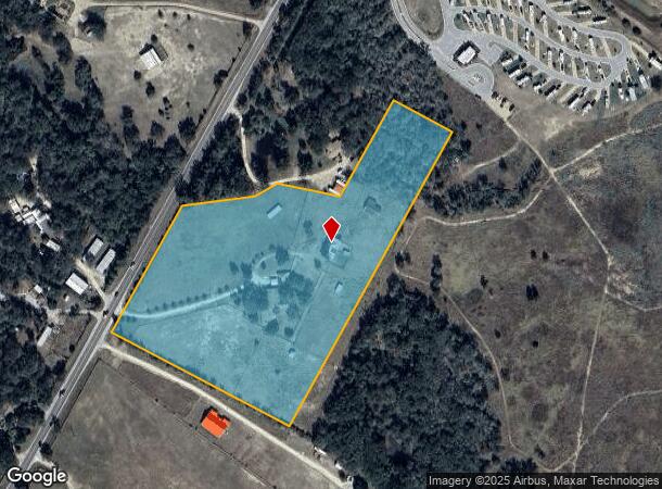  2641 Fm 1704, Elgin, TX Parcel Map