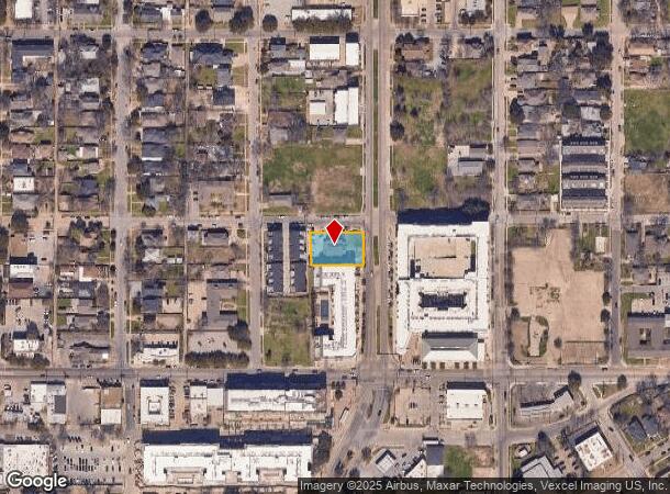 635 N Zang Blvd, Dallas, TX Parcel Map