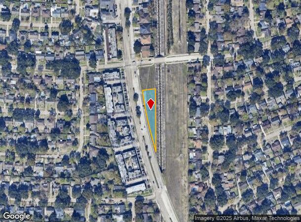  7511 S Gessner Rd, Houston, TX Parcel Map