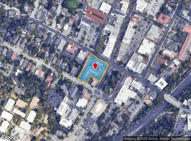  20 S Santa Cruz Ave, Los Gatos, CA Parcel Map