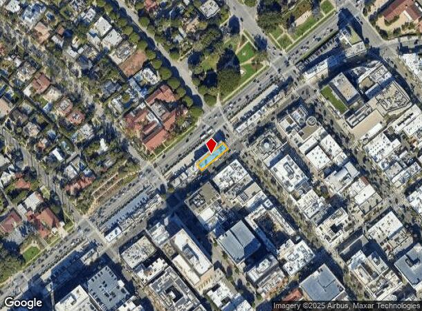  9501 Santa Monica Blvd, Beverly Hills, CA Parcel Map