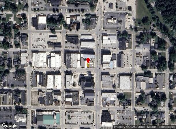 107 W Market St, Bluffton, IN Parcel Map