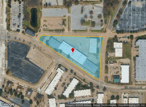  2001 E Randol Mill Rd, Arlington, TX Parcel Map