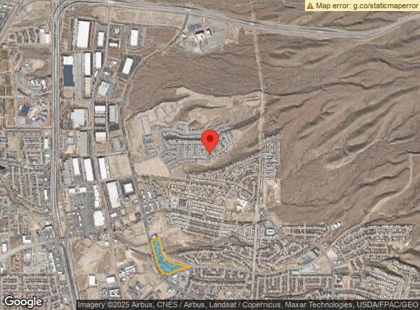  1600 N Resler Dr, El Paso, TX Parcel Map