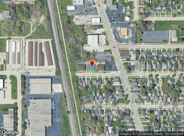 1524 Melvin Ave, Racine, WI Parcel Map