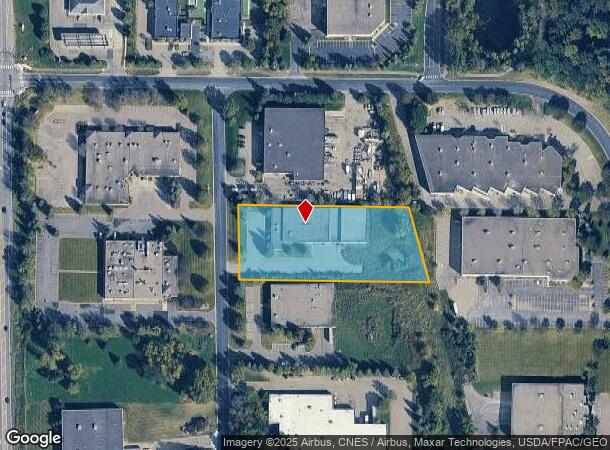  4311 Peavey Rd, Chaska, MN Parcel Map