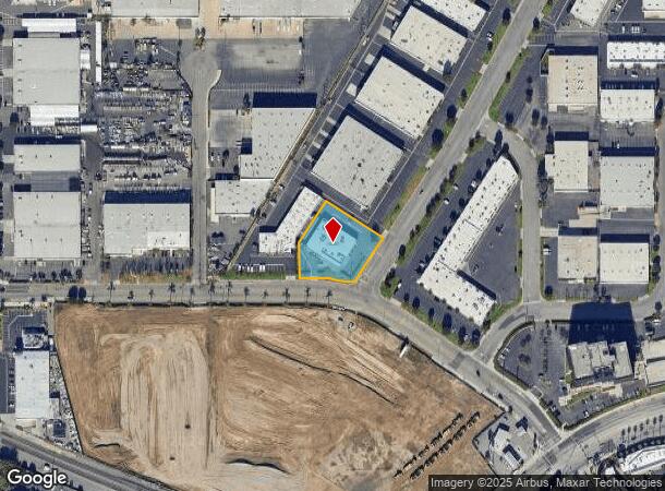  2211 E Howell Ave, Anaheim, CA Parcel Map