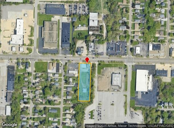  1012 E Tallmadge Ave, Akron, OH Parcel Map