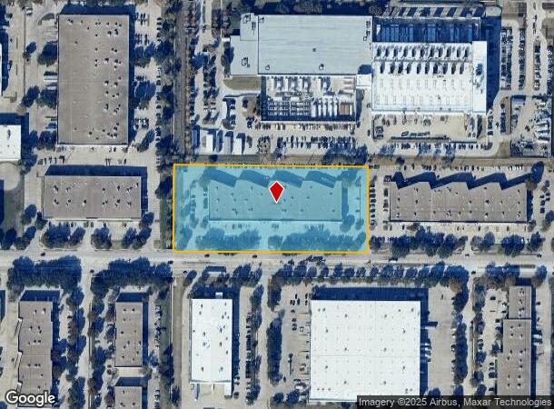  2801 E Plano Pkwy, Plano, TX Parcel Map