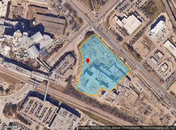  4801 Harry Hines Blvd, Dallas, TX Parcel Map