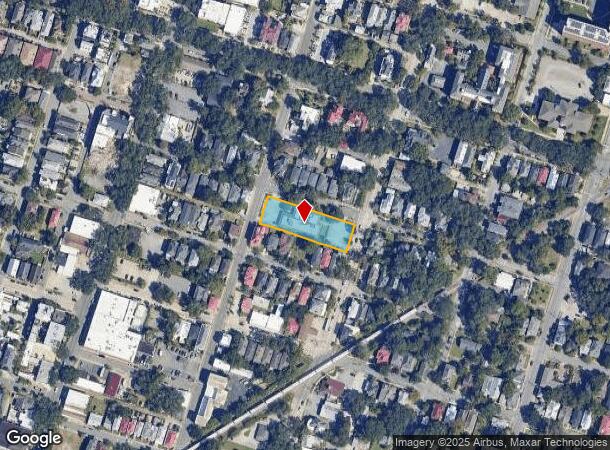 2203 Abercorn St, Savannah, GA Parcel Map