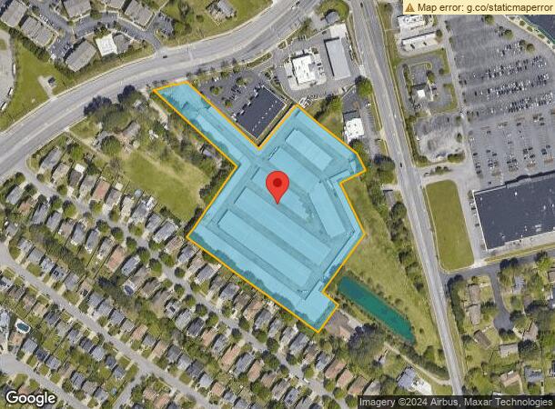  1940 Kempsville Rd, Virginia Beach, VA Parcel Map