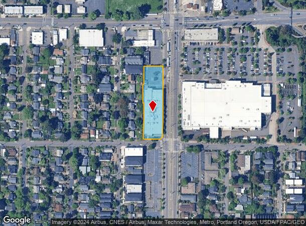  7201 N Interstate Ave, Portland, OR Parcel Map