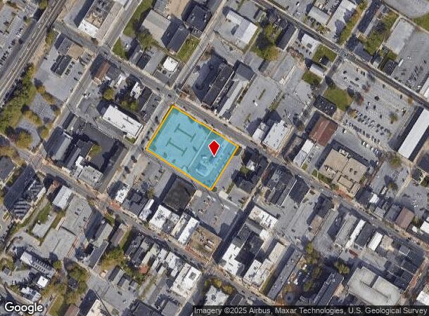 119 W Franklin St, Hagerstown, MD Parcel Map