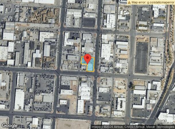  1416 S Main St, Las Vegas, NV Parcel Map