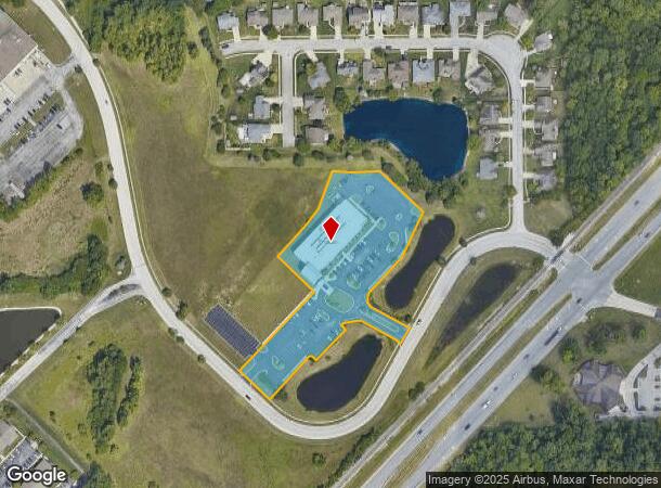  6920 Gatwick Dr, Indianapolis, IN Parcel Map