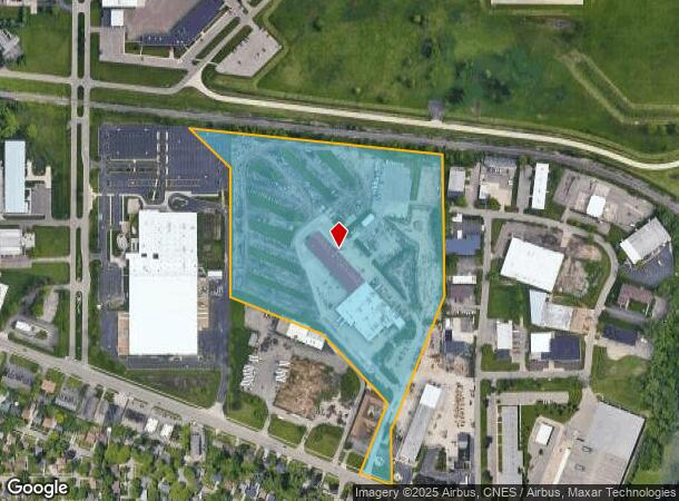 3950 N Grand River Ave, Lansing, MI Parcel Map