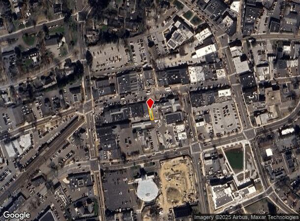 98 Elm St, New Canaan, CT Parcel Map