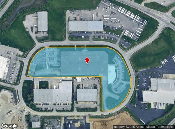 2370 Enterprise Park Pl, Indianapolis, IN Parcel Map