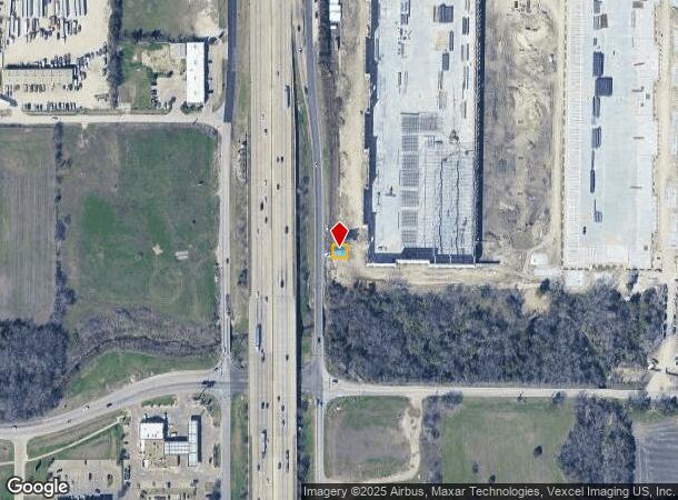  1800 S I-35E St, Lancaster, TX Parcel Map
